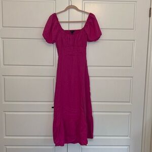 RW&CO magenta maxi dress